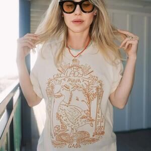 LadyGang x Deja Doodles Collab Goose Tee medium